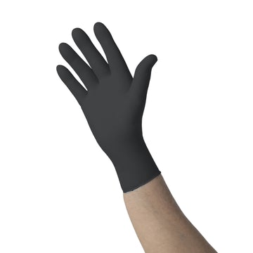 Valiant Shield N50FR-B1 Black Natrile Gloves - Carton of 10 boxes