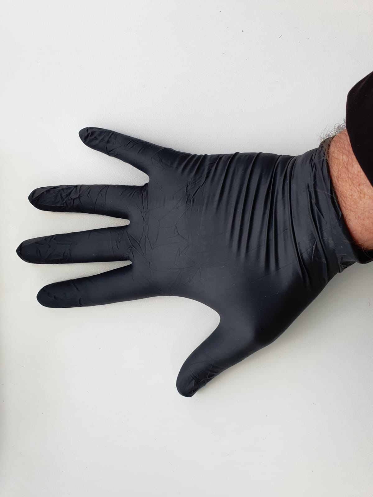 Valiant Shield N50FR-B1 Black Natrile Gloves - Carton of 10 boxes